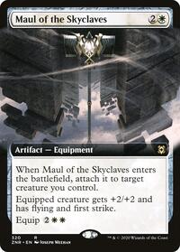 Maul of the Skyclaves (Extended Art), Zendikar Rising