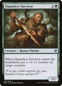 Dauntless Survivor, Zendikar Rising
