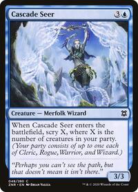 Cascade Seer, Zendikar Rising