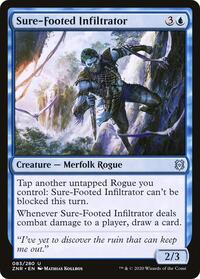 Sure-Footed Infiltrator, Zendikar Rising