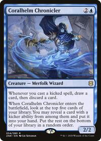 Coralhelm Chronicler, Zendikar Rising