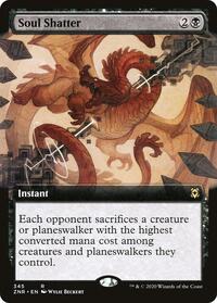 Soul Shatter (Extended Art), Zendikar Rising