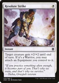 Resolute Strike, Zendikar Rising