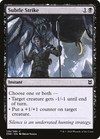 Subtle Strike, Zendikar Rising