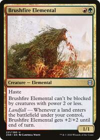 Brushfire Elemental, Zendikar Rising