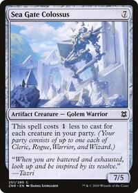 Sea Gate Colossus, Zendikar Rising