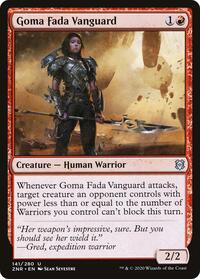 Goma Fada Vanguard, Zendikar Rising