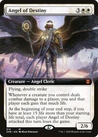 Angel of Destiny (Extended Art), Zendikar Rising