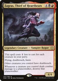 Zagras, Thief of Heartbeats, Zendikar Rising