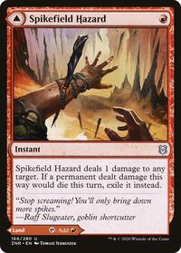 Spikefield Hazard, Zendikar Rising