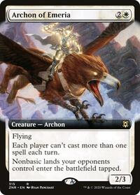 Archon of Emeria (Extended Art), Zendikar Rising