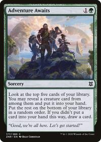 Adventure Awaits, Zendikar Rising