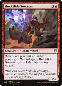 Rockslide Sorcerer, Zendikar Rising