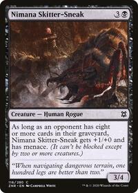 Nimana Skitter-Sneak, Zendikar Rising