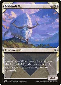 Makindi Ox (Showcase), Zendikar Rising