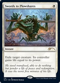 Swords to Plowshares (110), Secret Lair Drop Series