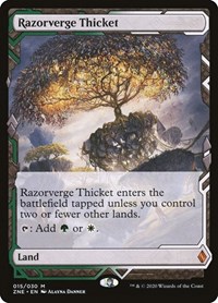 Razorverge Thicket, Zendikar Rising Expeditions