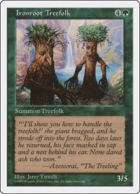 Ironroot Treefolk, Fifth Edition
