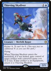 Thieving Skydiver, Zendikar Rising