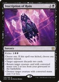 Inscription of Ruin, Zendikar Rising