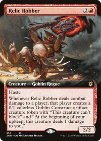 Relic Robber (Extended Art), Zendikar Rising