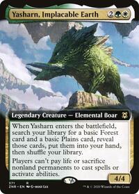 Yasharn, Implacable Earth (Extended Art), Zendikar Rising