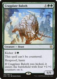 Cragplate Baloth, Zendikar Rising