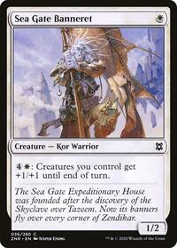 Sea Gate Banneret, Zendikar Rising