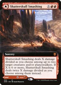 Shatterskull Smashing (Extended Art), Zendikar Rising