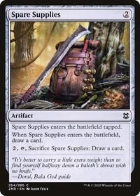 Spare Supplies, Zendikar Rising