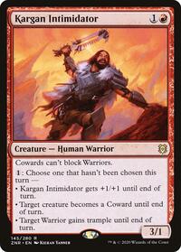 Kargan Intimidator, Zendikar Rising