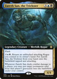 Zareth San, the Trickster (Extended Art), Zendikar Rising