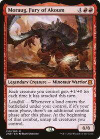 Moraug, Fury of Akoum, Zendikar Rising