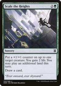 Scale the Heights, Zendikar Rising