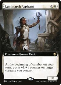 Luminarch Aspirant (Extended Art), Zendikar Rising