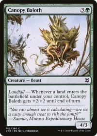 Canopy Baloth, Zendikar Rising