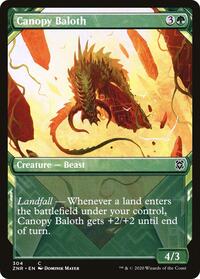 Canopy Baloth (Showcase), Zendikar Rising