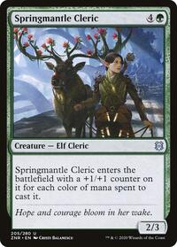 Springmantle Cleric, Zendikar Rising
