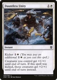 Dauntless Unity, Zendikar Rising
