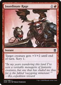 Inordinate Rage, Zendikar Rising