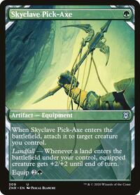 Skyclave Pick-Axe (Showcase), Zendikar Rising