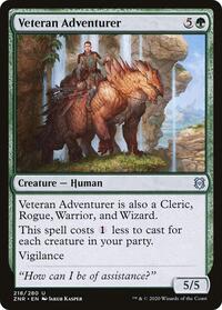 Veteran Adventurer, Zendikar Rising