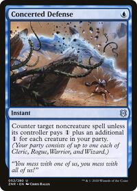 Concerted Defense, Zendikar Rising