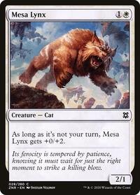 Mesa Lynx, Zendikar Rising