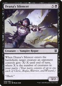 Drana's Silencer, Zendikar Rising