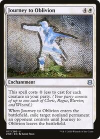 Journey to Oblivion, Zendikar Rising