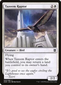 Tazeem Raptor, Zendikar Rising