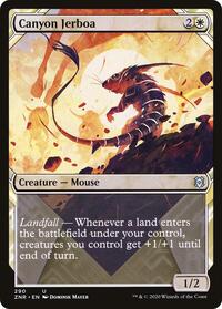 Canyon Jerboa (Showcase), Zendikar Rising