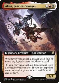 Akiri, Fearless Voyager (Extended Art), Zendikar Rising