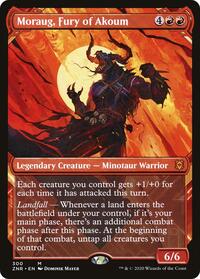 Moraug, Fury of Akoum (Showcase), Zendikar Rising